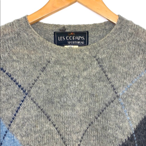 LES COPAINS SPORTSWEAR WOOL SWEATER IN GRAY - Picture 2 of 7